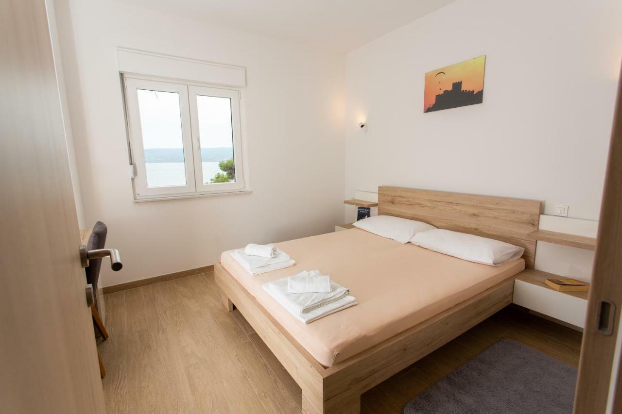 Villa Sara With Sea View And Private Heated Pool Omis Exterior photo